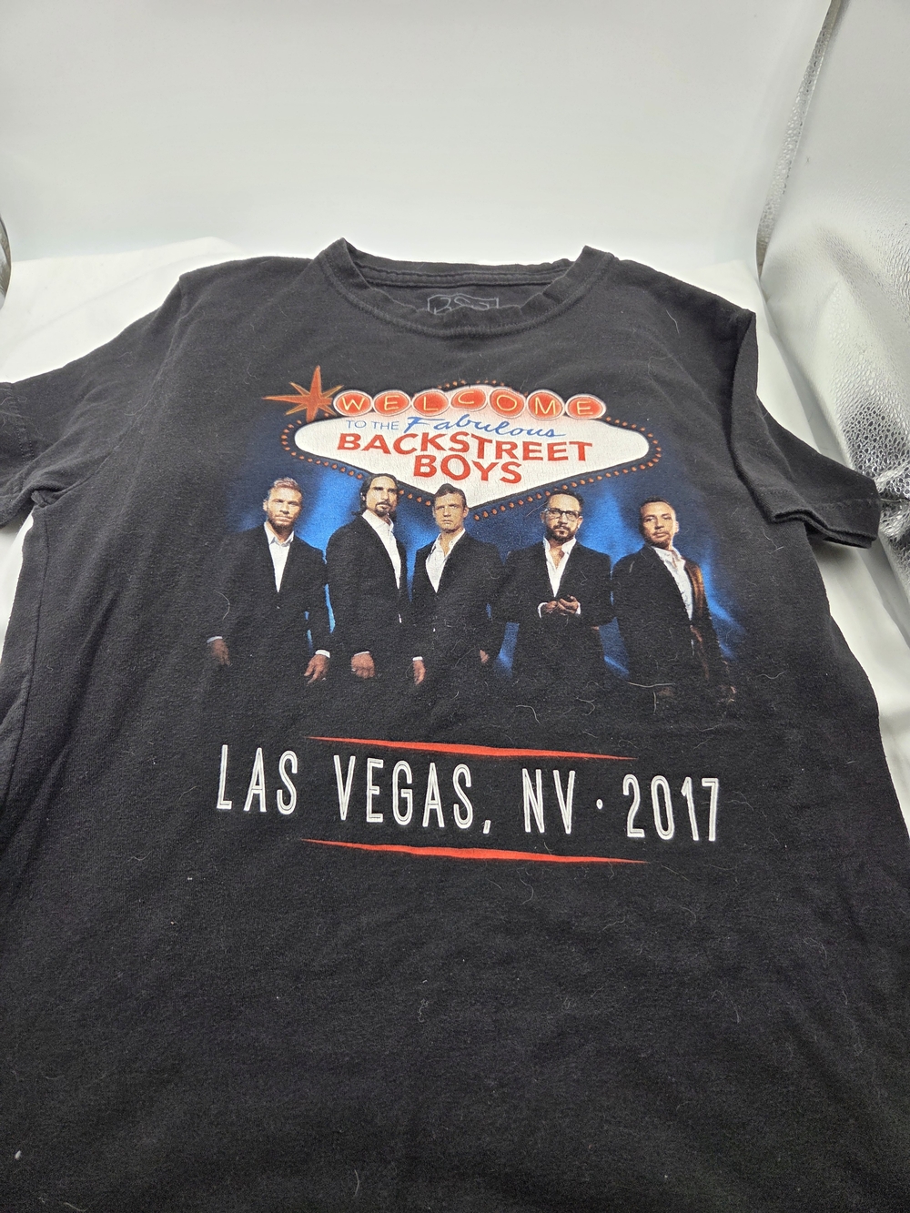 Backstreet Boys Las Vegas 2017 Concert Tee Size Medium